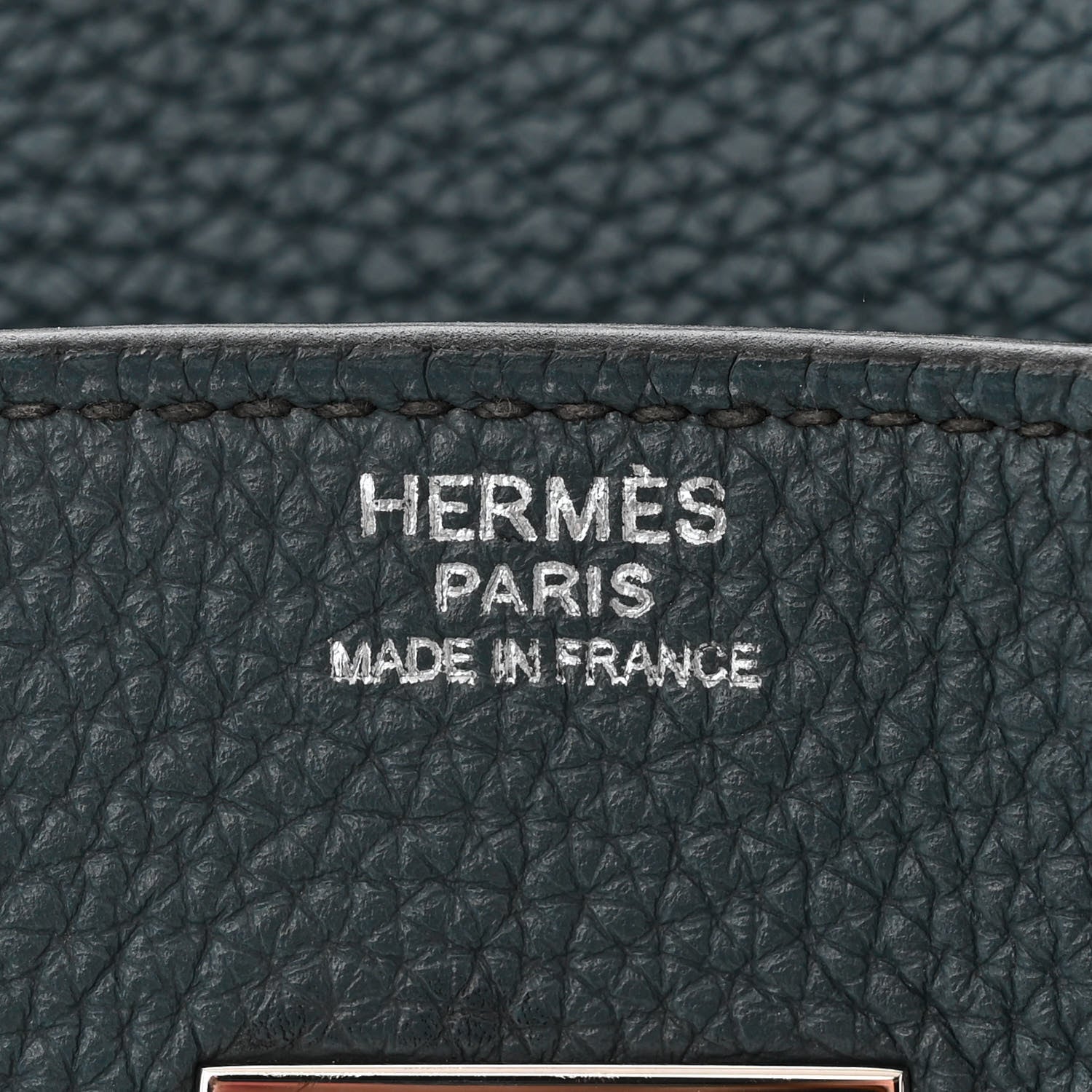 Hermes Togo Birkin 30 Bleu Orage 6 of 10