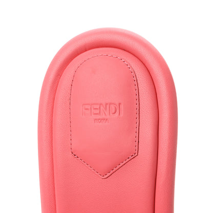 Fendi Nappa Baguette 60mm Slide Sandals 41 Kissed 7 of 8
