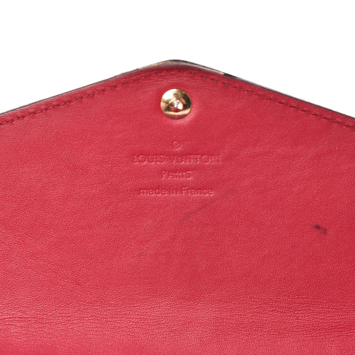 Patent Sweet Monogram Sarah Wallet Rose Indien