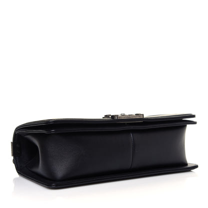 Chanel Calfskin Quilted Medium Boy Flap Black 3 of 12