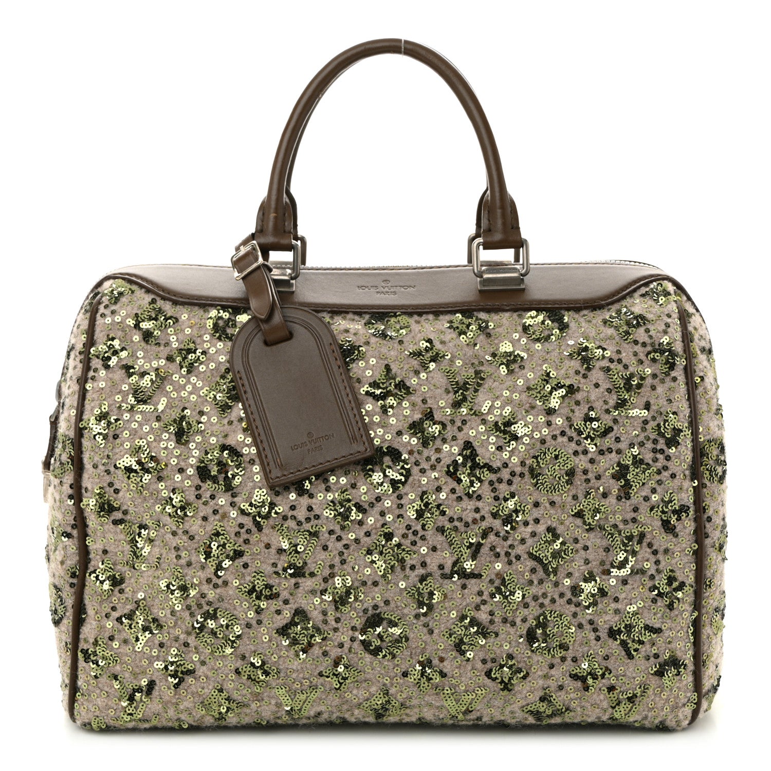 Louis Vuitton Sequin Monogram Sunshine Express Speedy Kaki 1 of 10