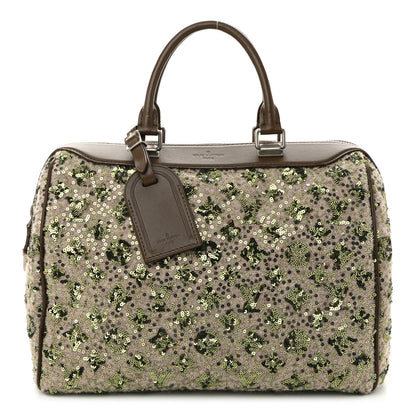 Louis Vuitton Sequin Monogram Sunshine Express Speedy Kaki 1 of 10