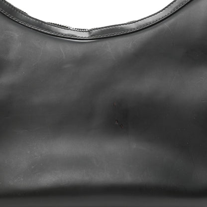 Gucci Calfskin Interlocking G Shoulder Bag Black 11 of 12