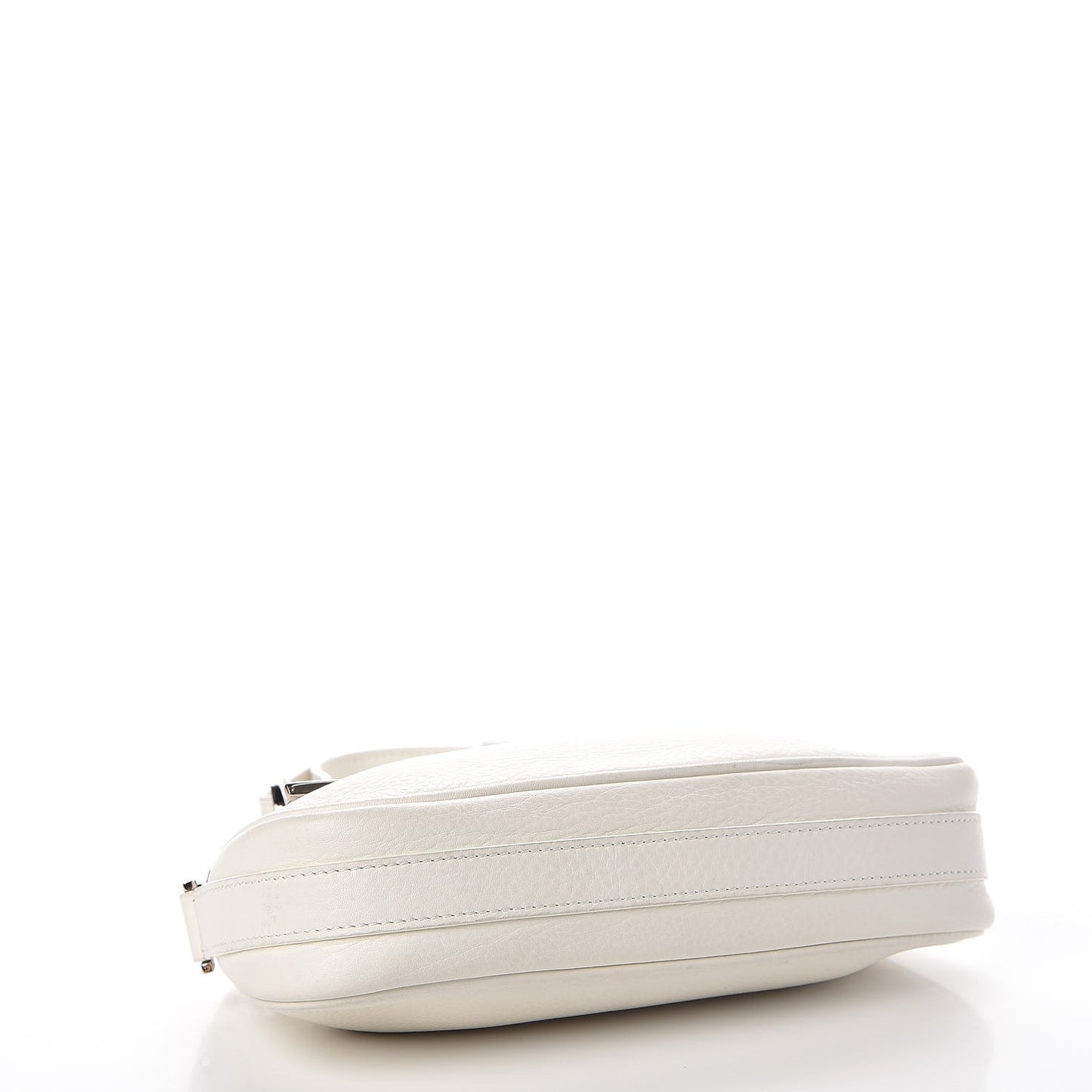 Calfskin Shoulder Bag White