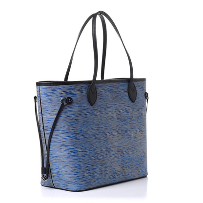 Louis Vuitton Epi Neverfull MM Denim Light 3 of 9