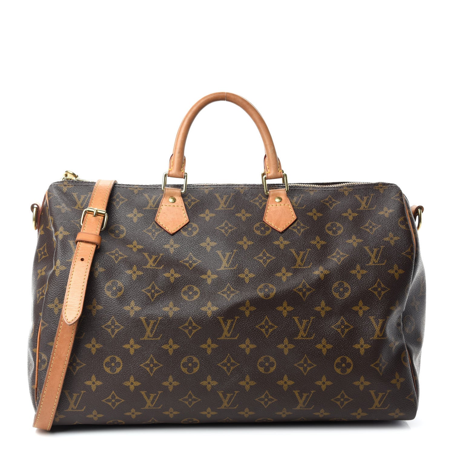 Louis Vuitton Monogram Speedy Bandouliere 40 1 of 15