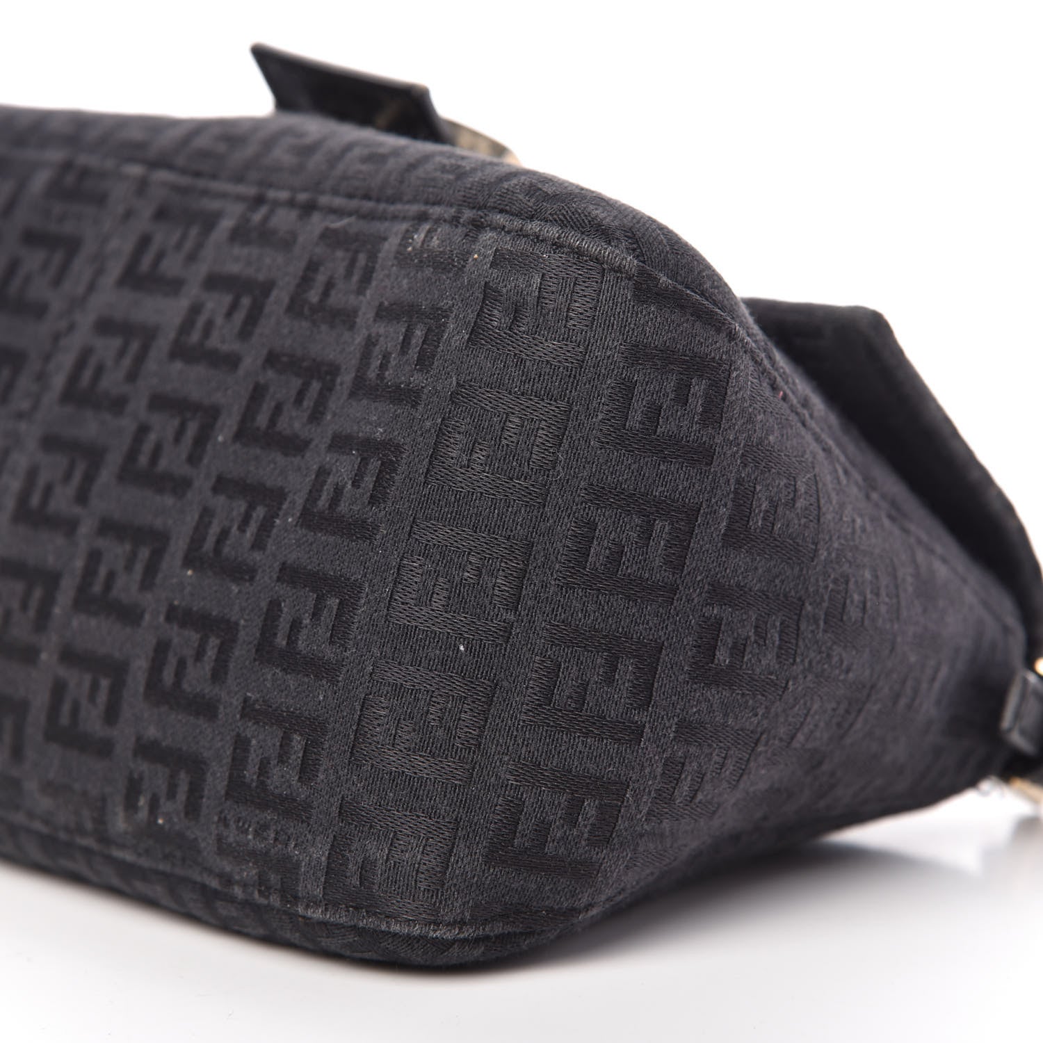 Fendi Zucchino Mini Mama Baguette Black 7 of 9