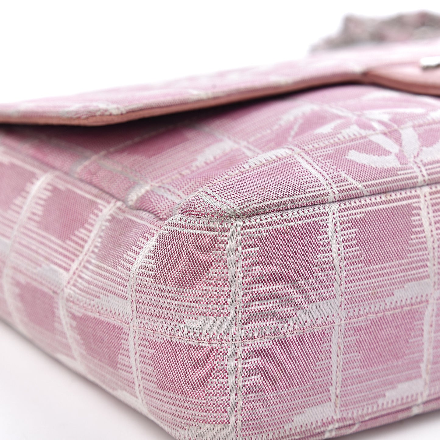 Nylon Medium Travel Flap Pink