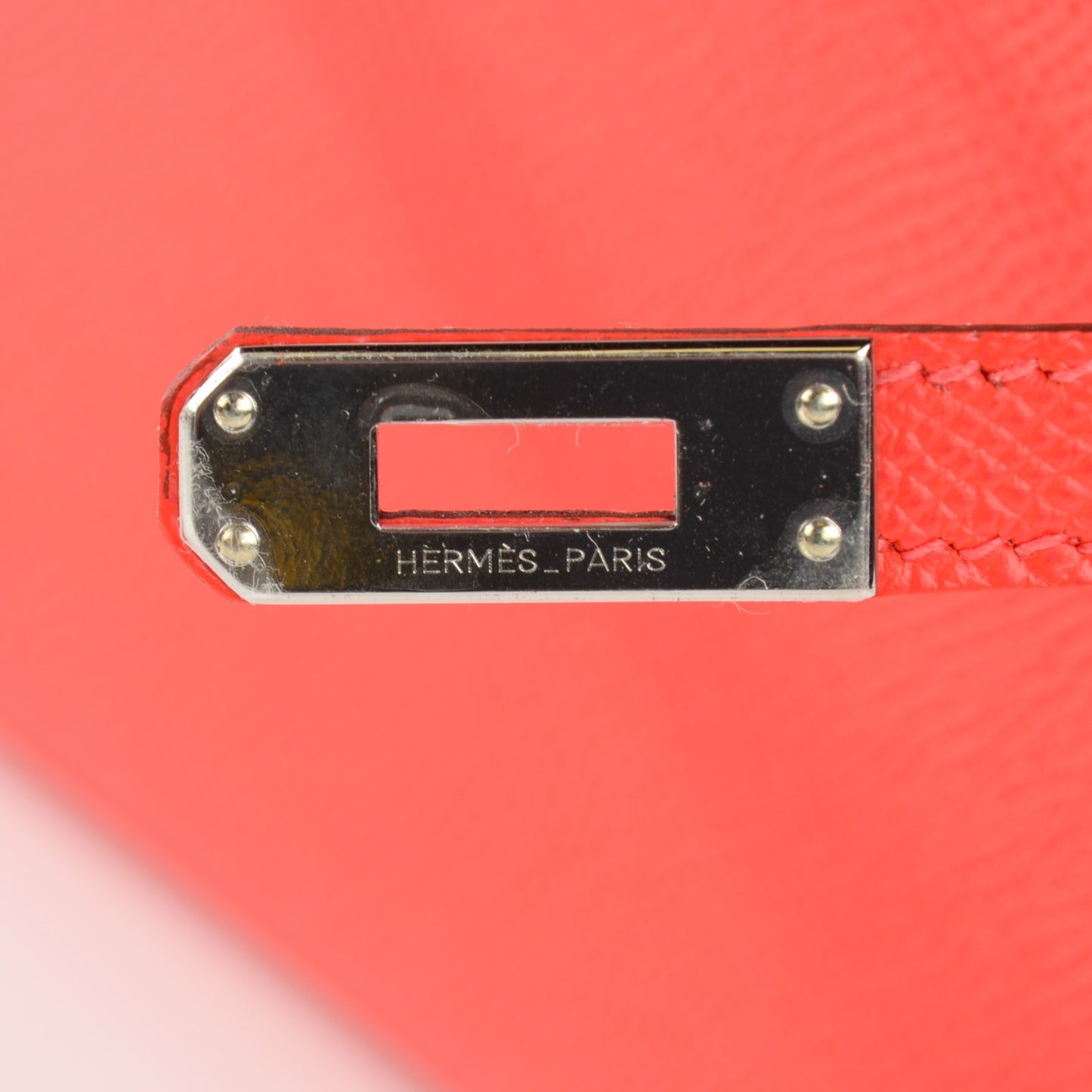 Epsom Kelly Pochette Clutch Rose Azalea