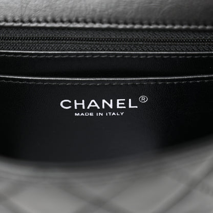 Chanel Aged Calfskin Quilted 2.55 Reissue Mini Flap So Black 6 of 12
