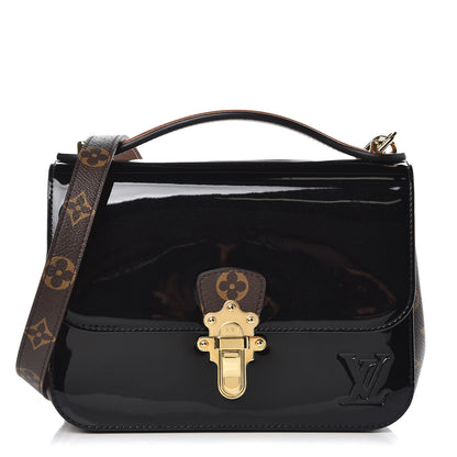 Louis Vuitton Patent Calfskin Monogram Cherrywood BB Black 1 of 8