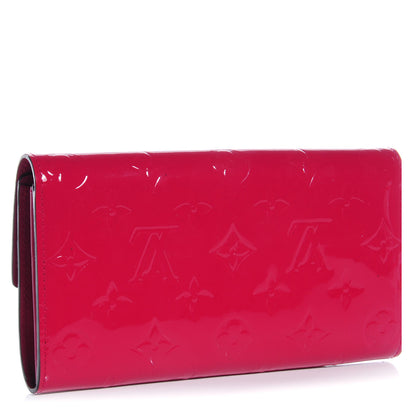 Louis Vuitton Vernis Sarah Wallet Rose Indien 3 of 7