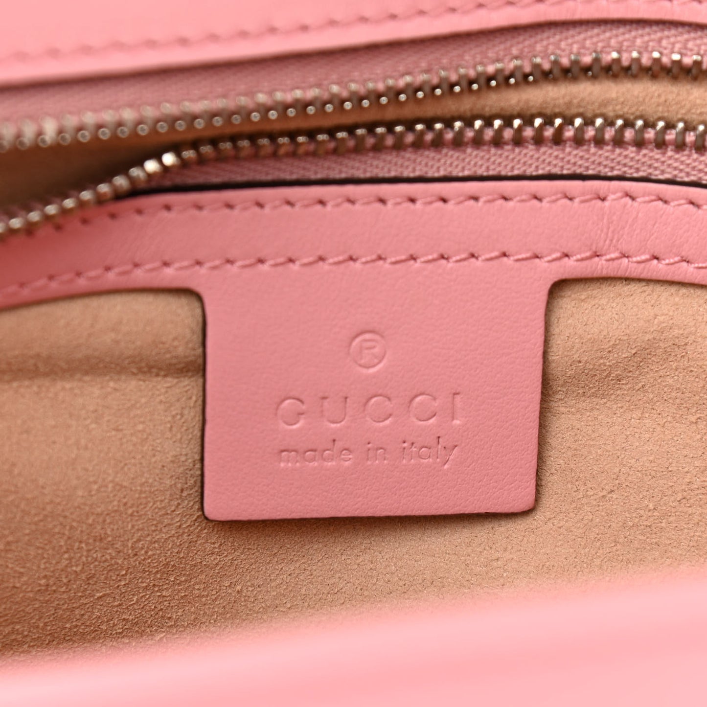 Calfskin Matelasse Small GG Marmont Shoulder Bag Wild Rose