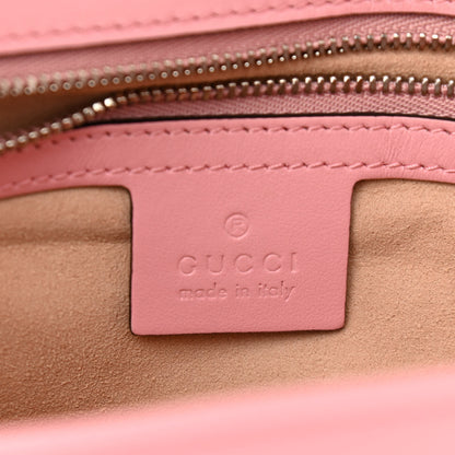 Gucci Calfskin Matelasse Small GG Marmont Shoulder Bag Wild Rose 6 of 10