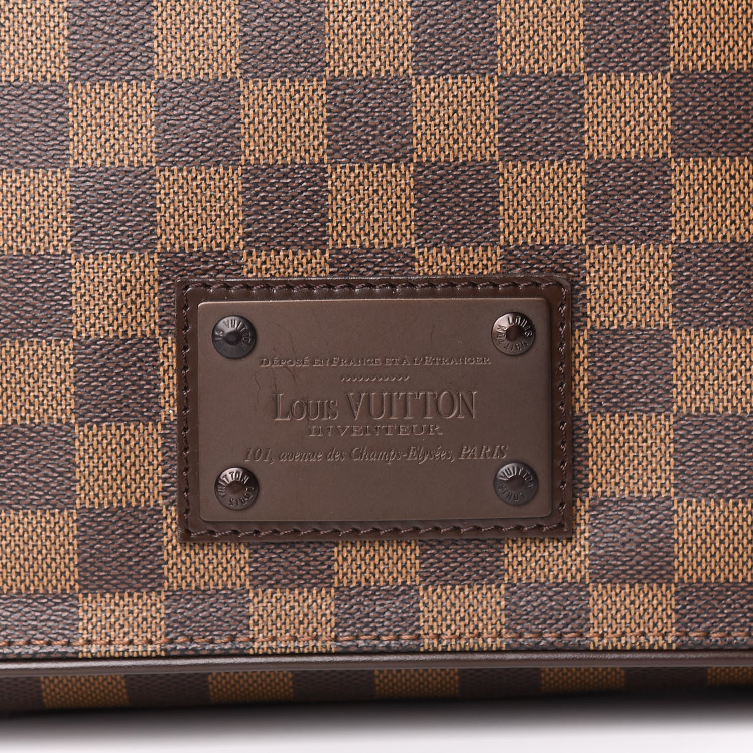 Louis Vuitton Damier Ebene Brooklyn MM 11 of 12
