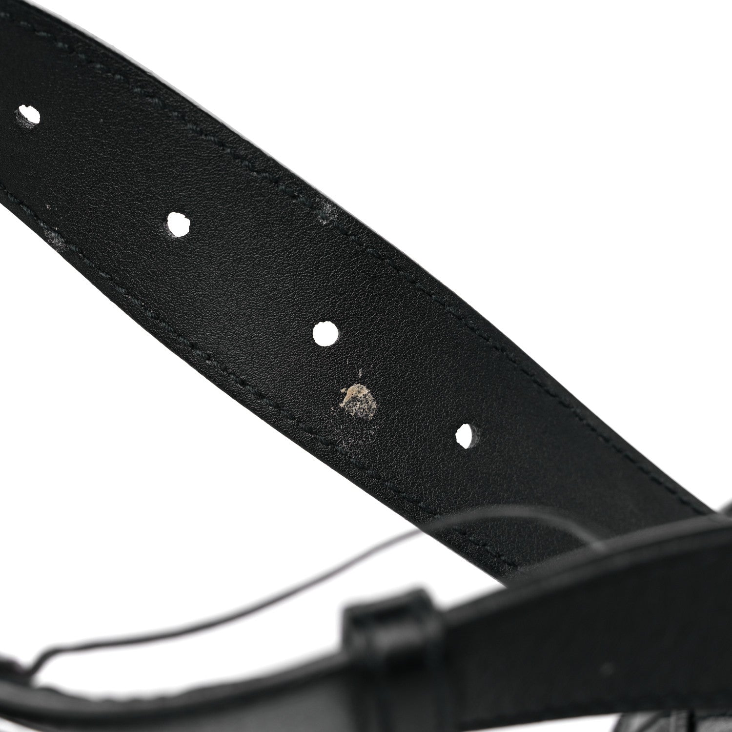 Gucci Calfskin Matelasse Mens GG Marmont Belt Bag 80 32 Black 17 of 18
