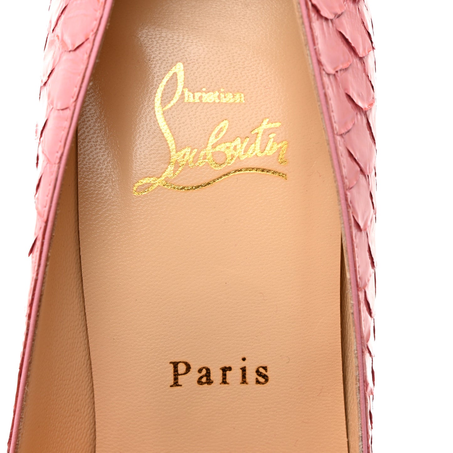 Snakeskin Fifi 100 Pumps 39 Rose