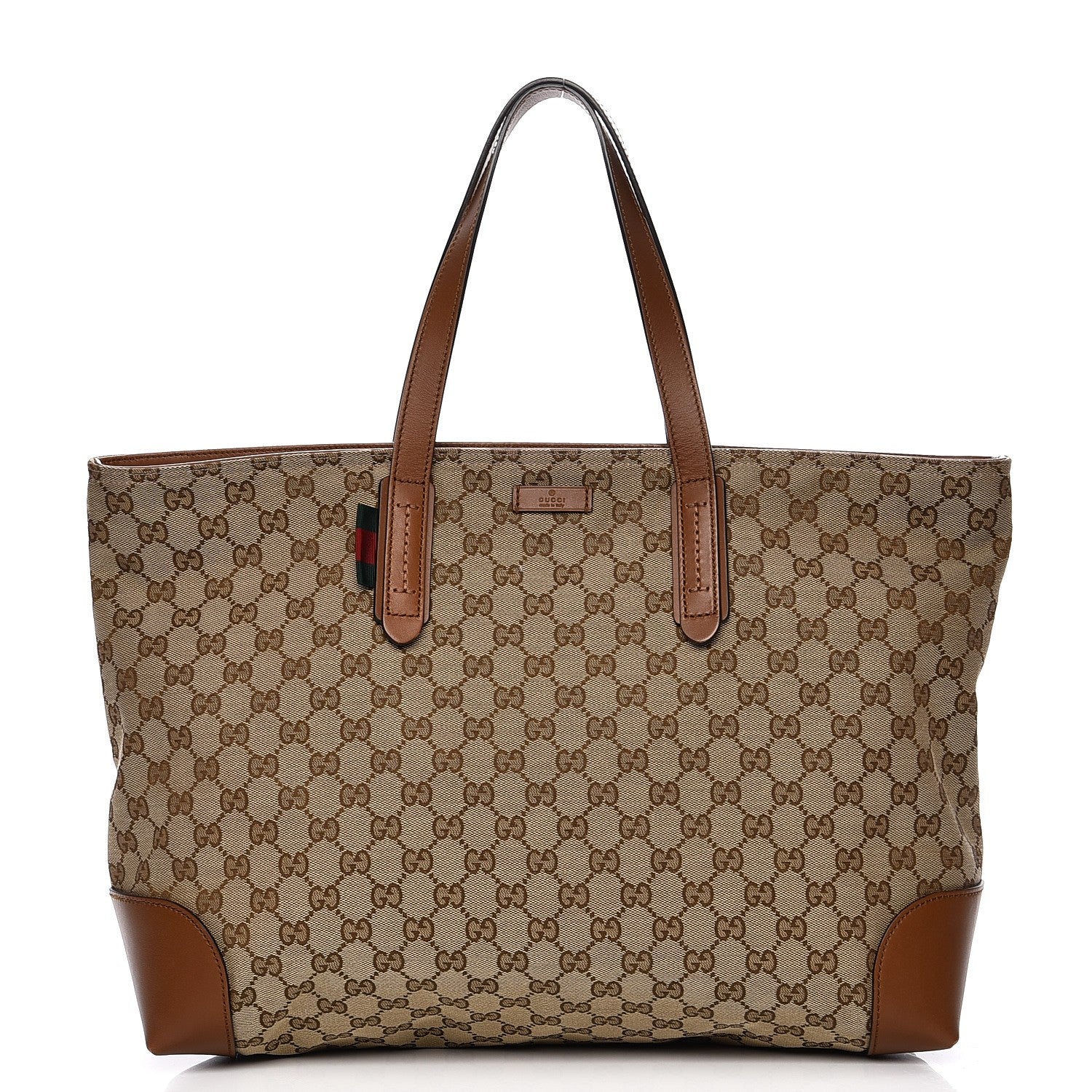 Gucci Monogram Large Original Tote Tan 1 of 15