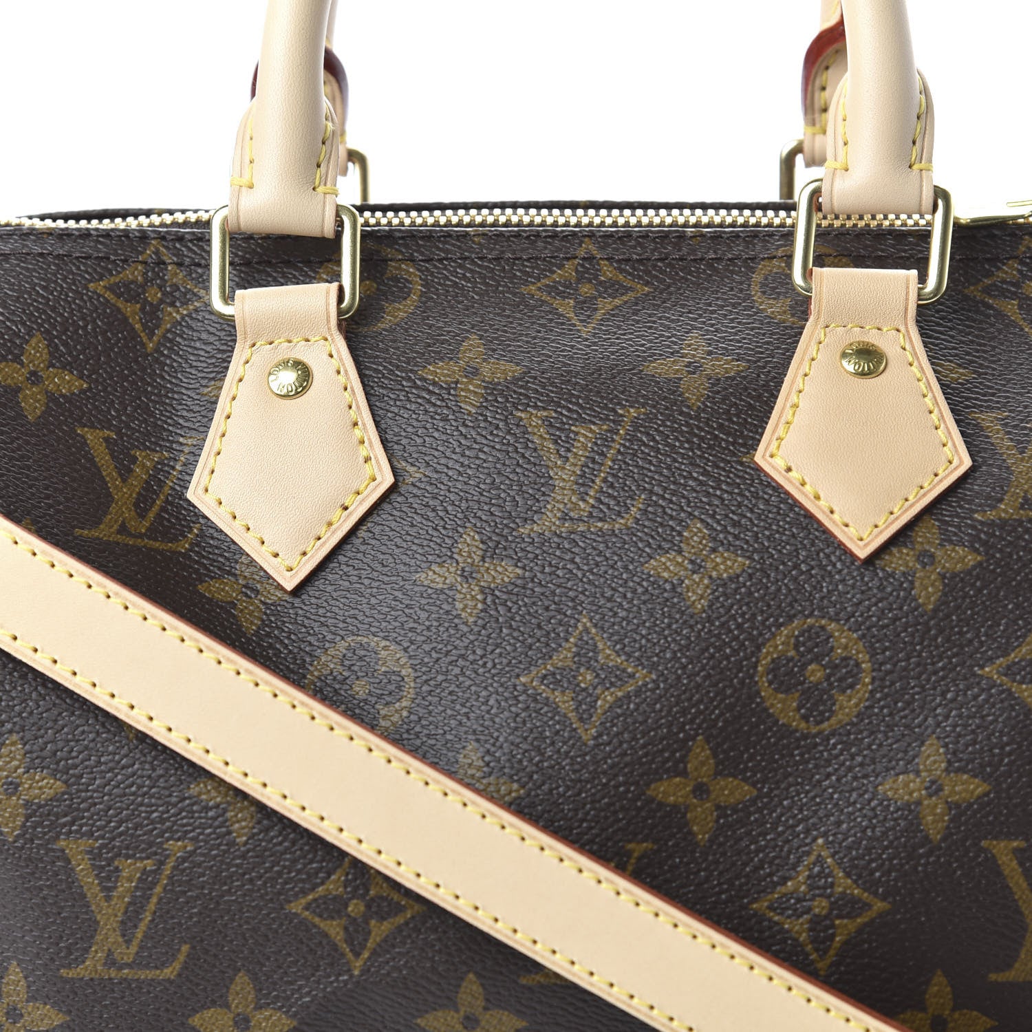 Louis Vuitton Monogram Speedy Bandouliere 25 10 of 10