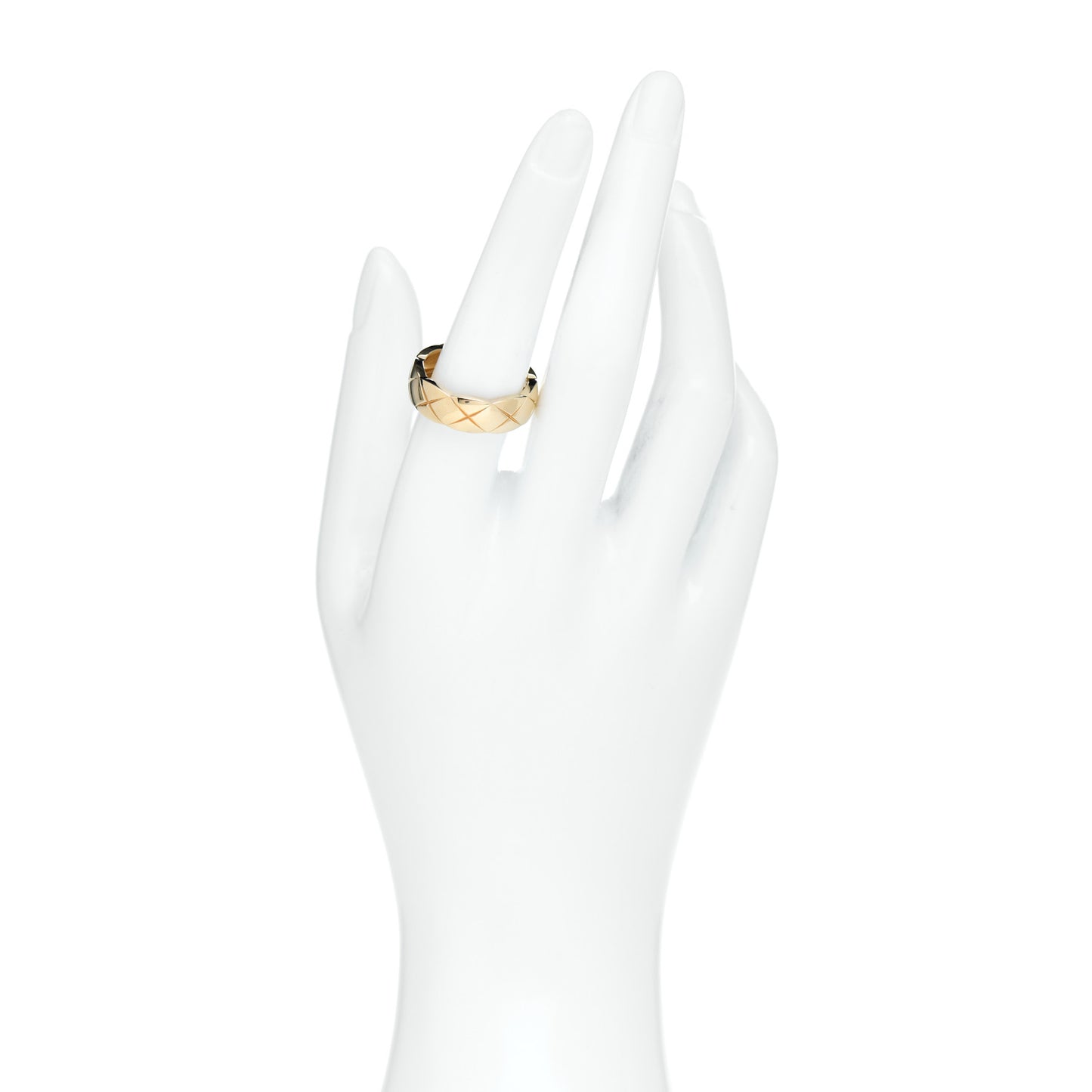 18K Yellow Gold Small Coco Crush Ring 57 8