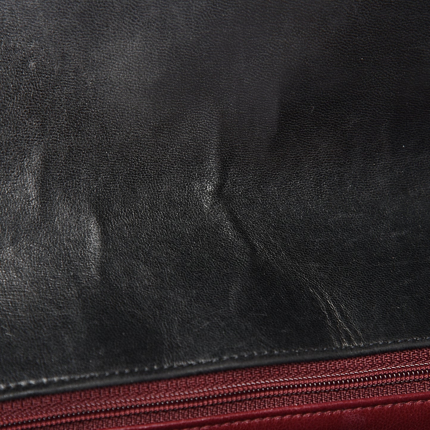 Lambskin Quilted Medium Single Flap Black
