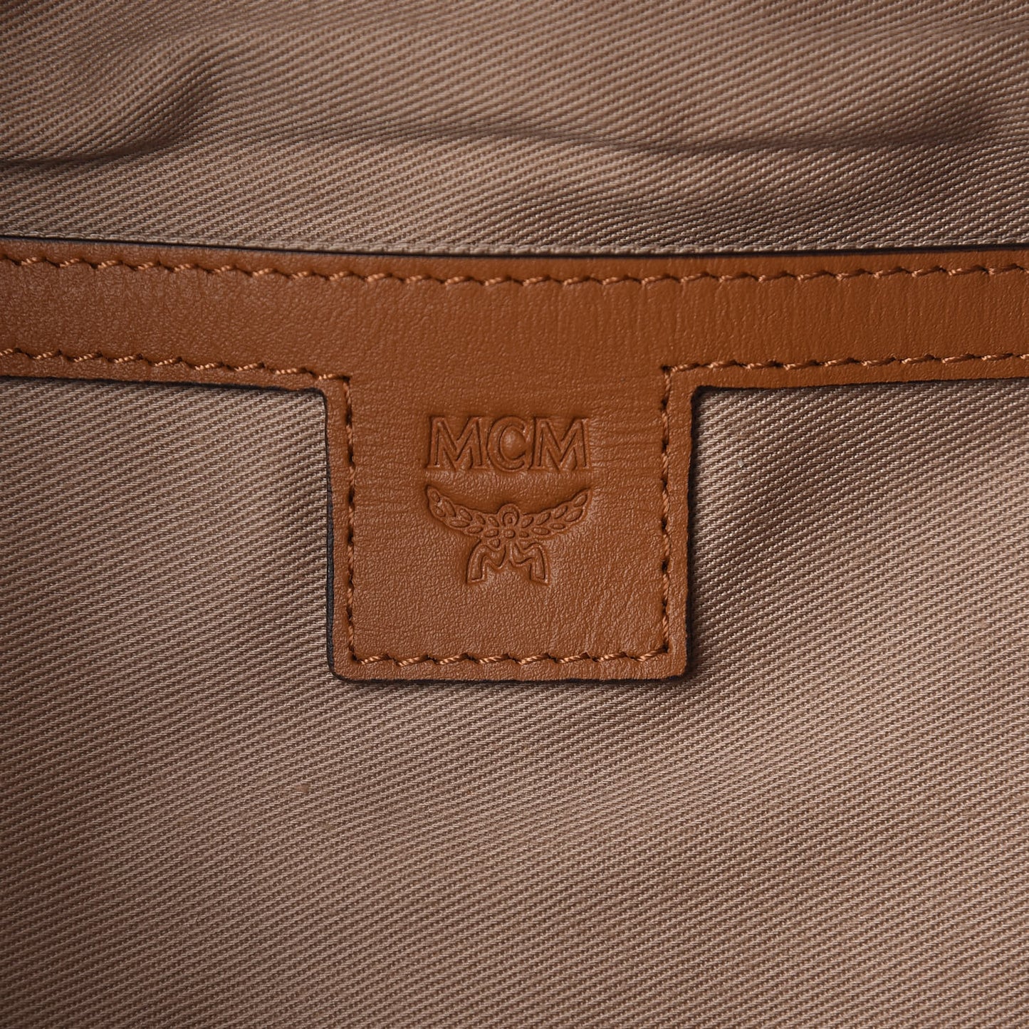 Visetos Medium Fusten Belt Bag Cognac