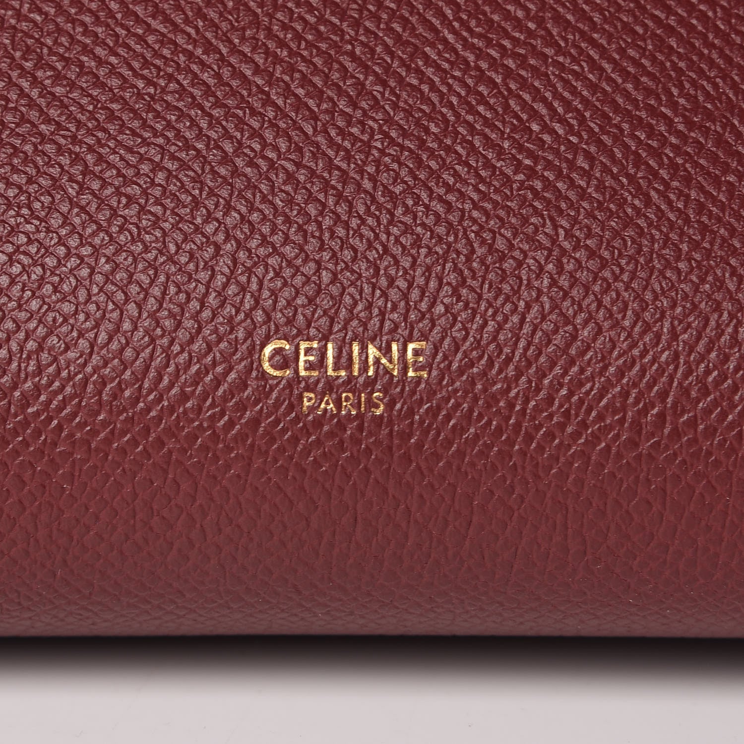 Celine Grained Calfskin Mini Belt Bag Light Burgundy 8 of 11
