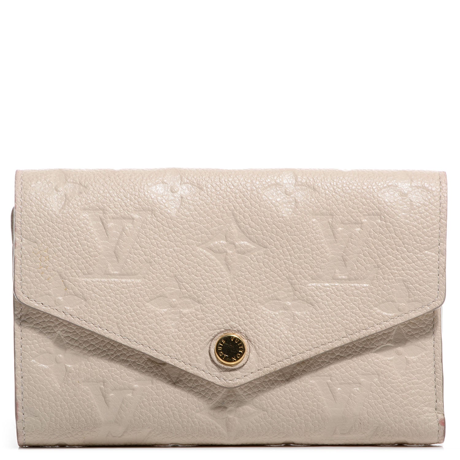 Louis Vuitton Empreinte Compact Curieuse Wallet Neige 1 of 8