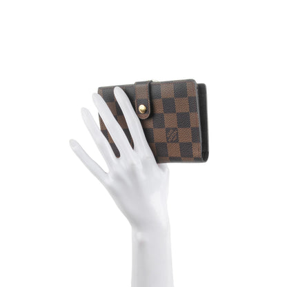 Louis Vuitton Damier Ebene French Purse Wallet 2 of 8