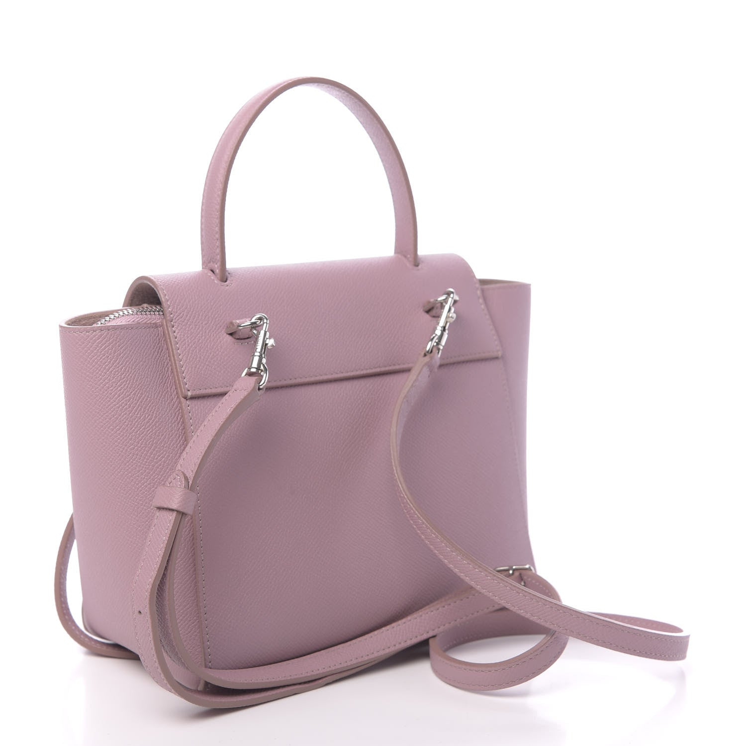 Celine Grained Calfskin Nano Belt Bag Antique Rose 3 of 11