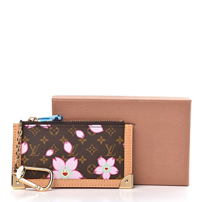 Louis Vuitton Monogram Cherry Blossom Key Pouch Brown 7 of 7