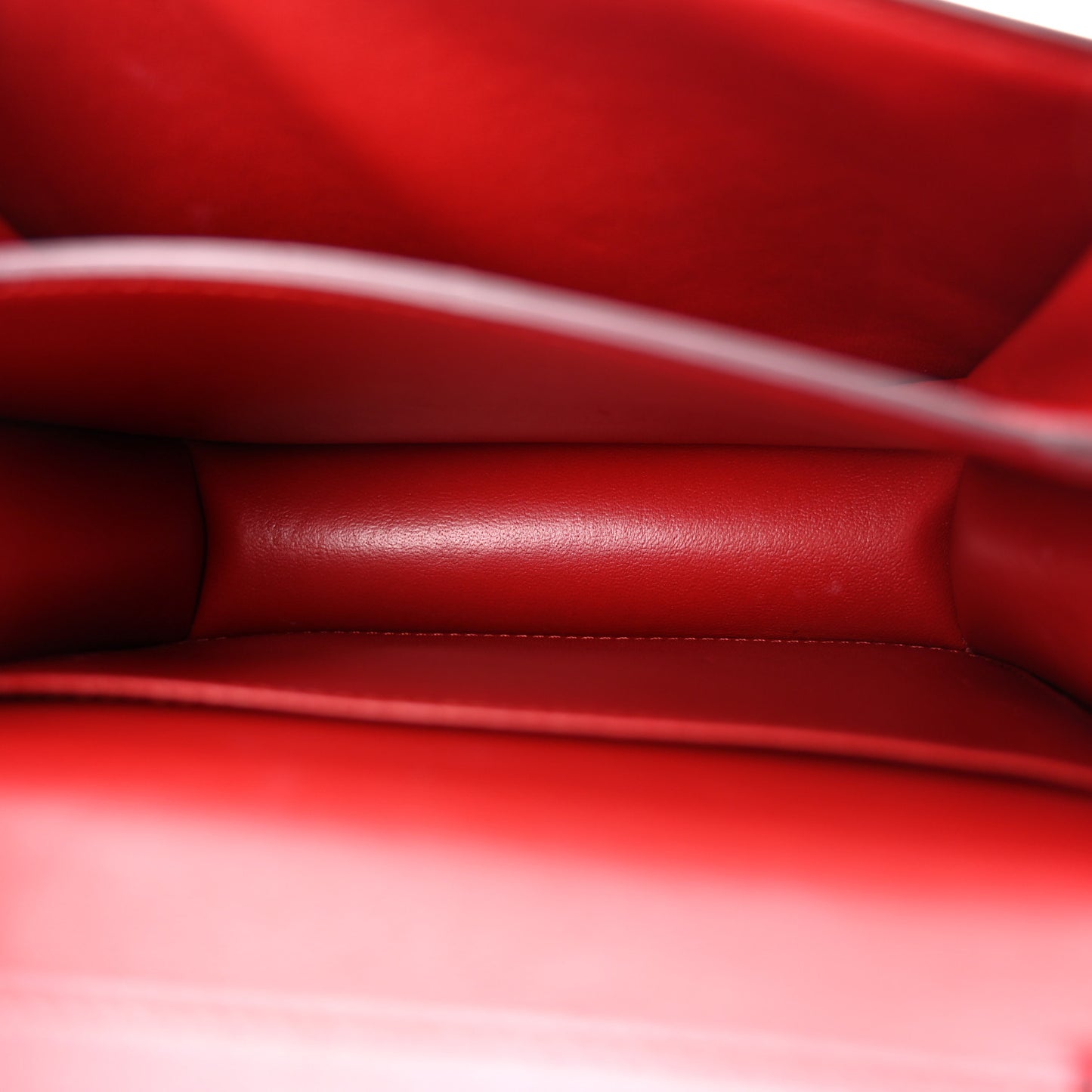 Box Calfskin Teen Classic Box Flap Bag Red