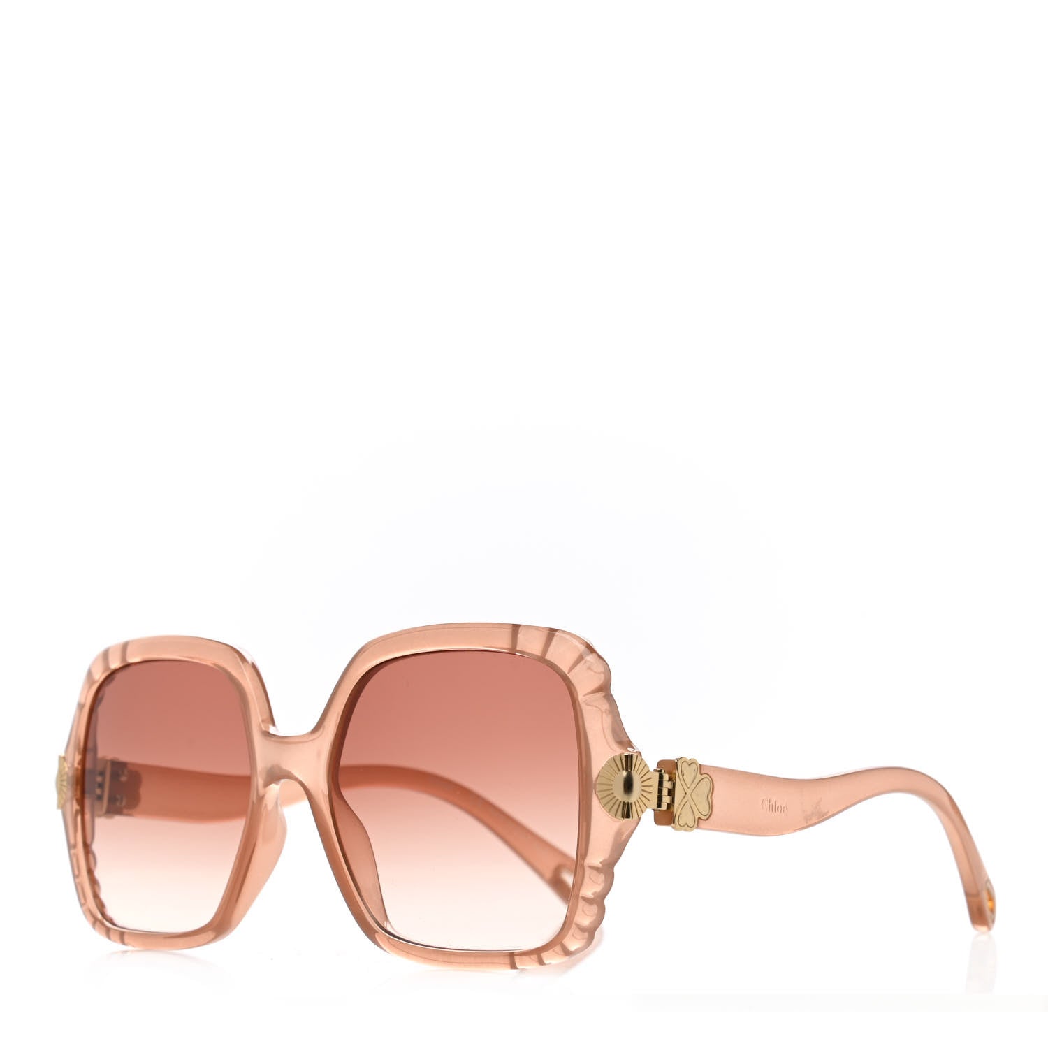 Chloe Oversized Square Sunglasses CE746S Pink 1 of 7