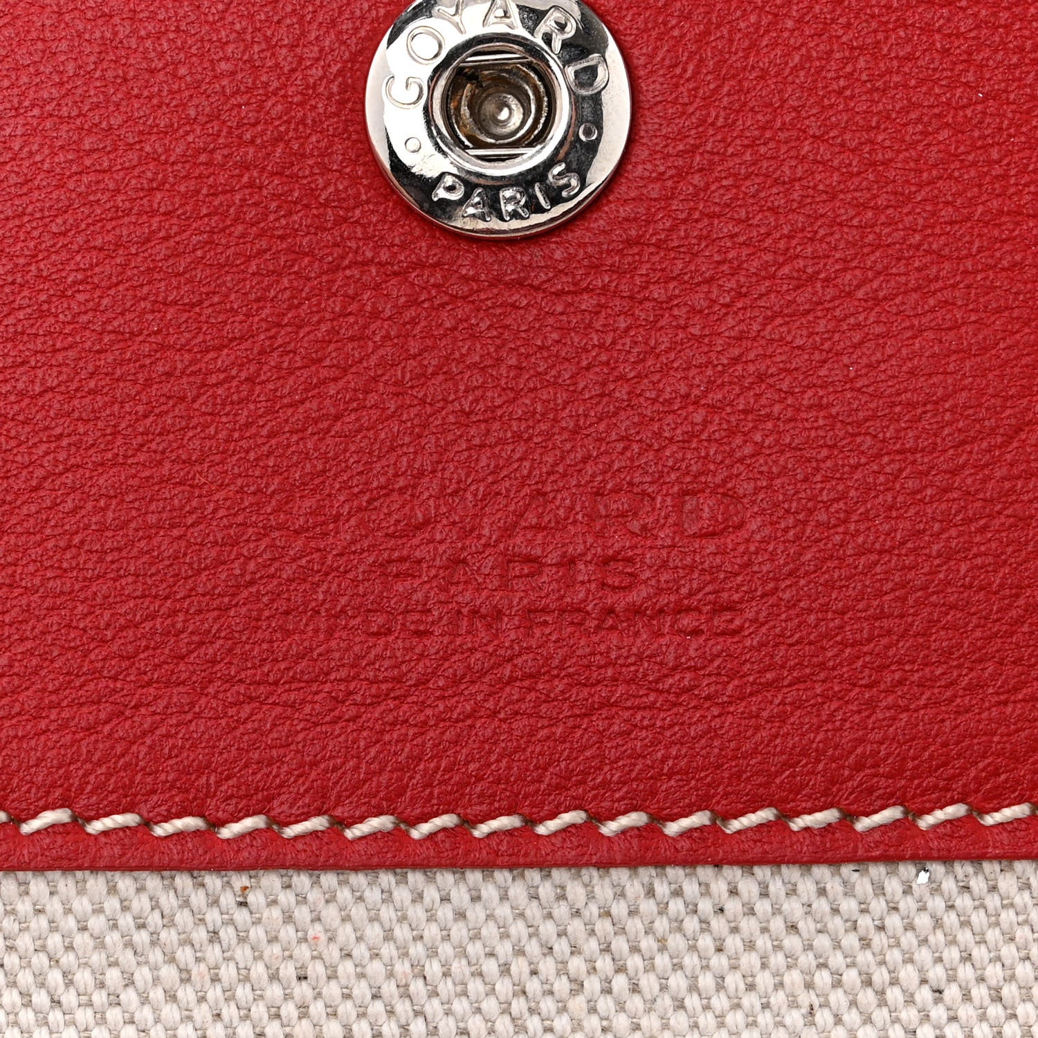 Goyard Goyardine Saint Louis PM Red 6 of 10