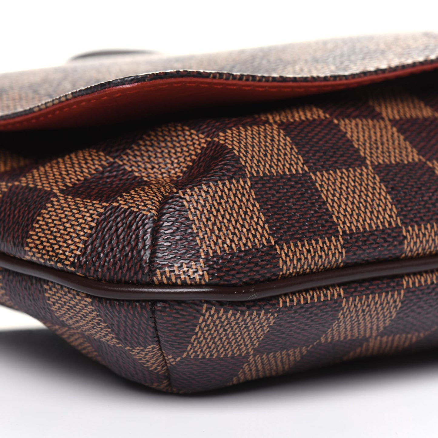 Damier Ebene Musette Tango Long Strap