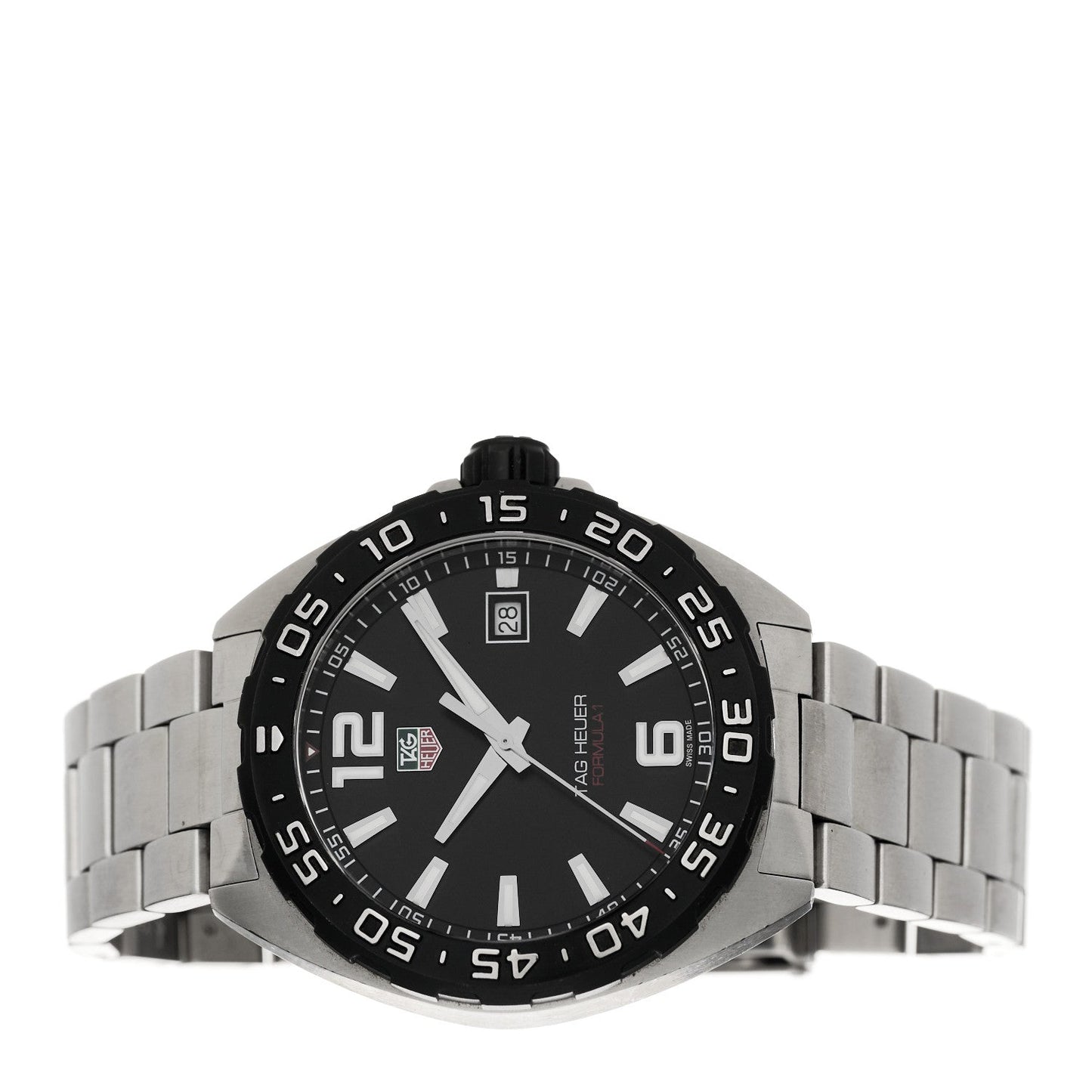 Stainless Steel 41mm Formula 1 Quartz Watch Black WAZ1110