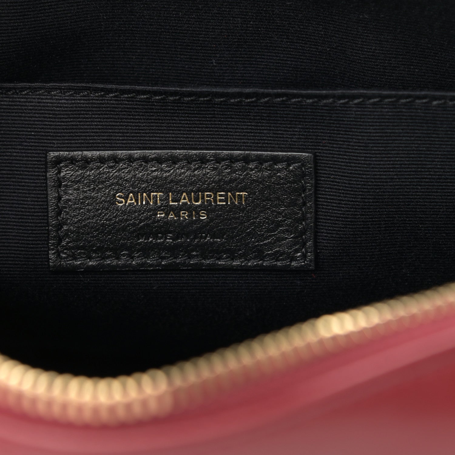Saint Laurent Calfskin Matelasse Monogram Lou Camera Bag Red 6 of 10