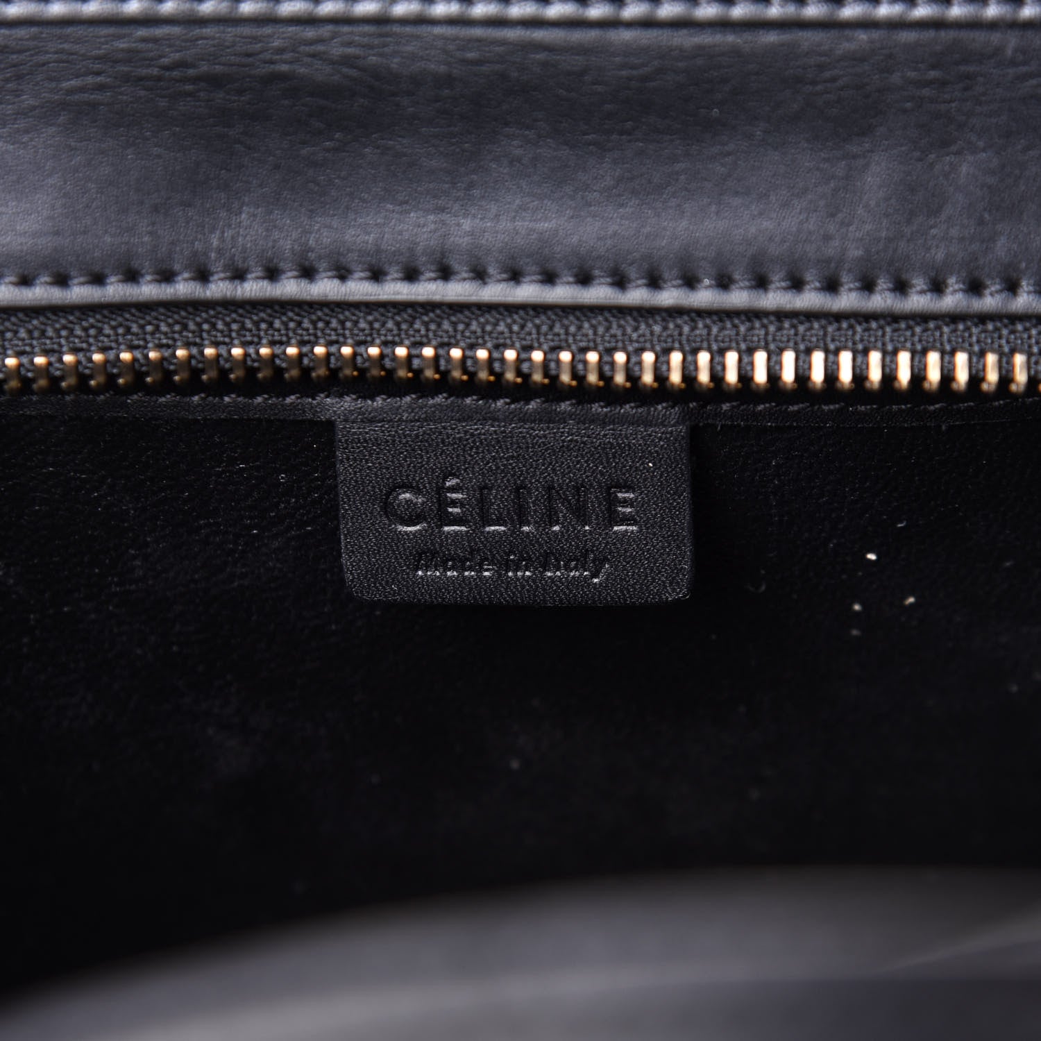 Celine Bullhide Calfskin Suede Nano Tri-Color Luggage White 5 of 8