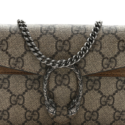 Gucci GG Supreme Monogram Super Mini Dionysus Shoulder Bag Taupe 6 of 8