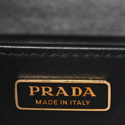 Prada Velvet City Calf Leopard Print Cahier Bag 6 of 9