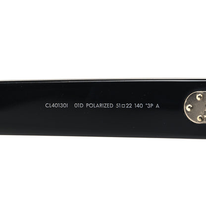 Celine Acetate Square Sunglasses CL401301 Black 6 of 8