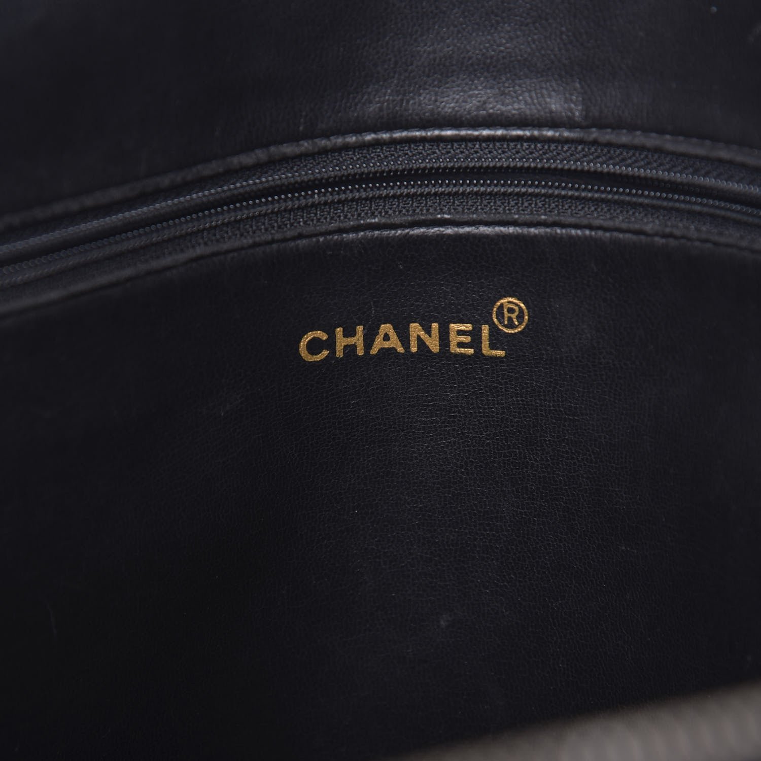 Chanel Caviar Large CC Shoulder Bag Black 6 of 11