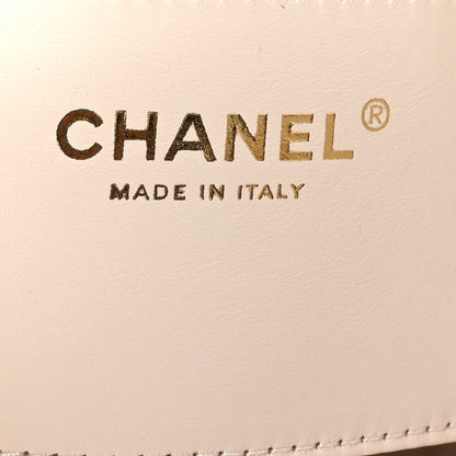 Chanel Caviar Quilted Small Chanel 25 Handbag White 6 of 10