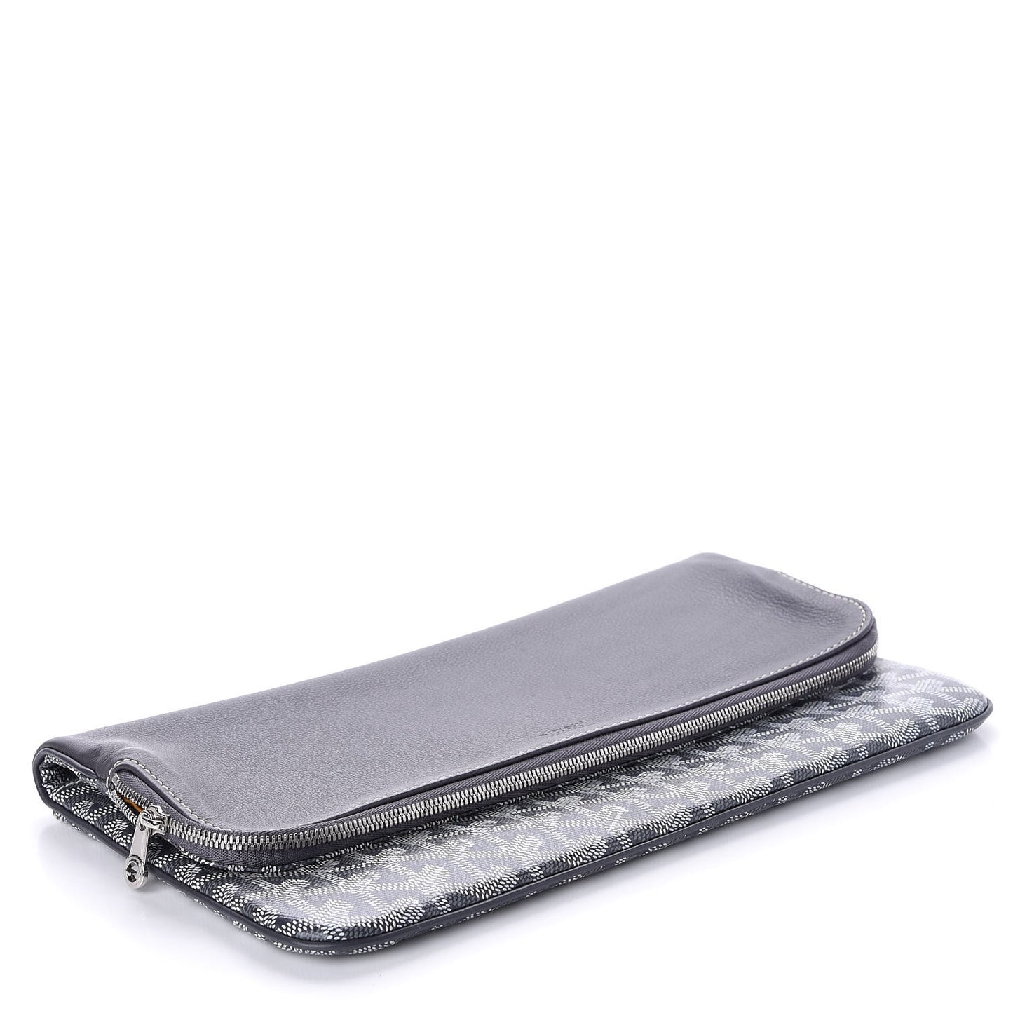 Goyardine Sainte Marie Soft Clutch Grey