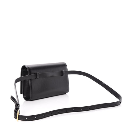 Saint Laurent Smooth Calfskin Monogram Kate Belt Bag Black 3 of 9