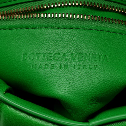 Bottega Veneta Lambskin Maxi Intreccio Padded Chain Cassette Crossbody Bag Parakeet 6 of 10