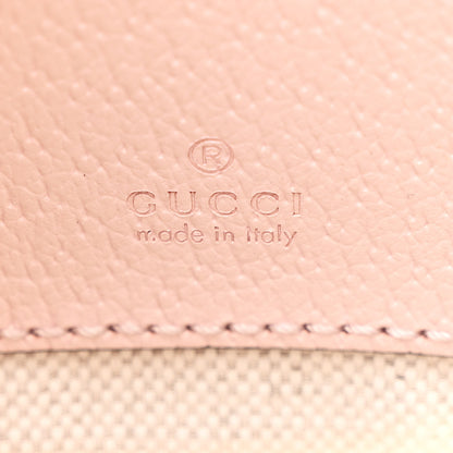 Gucci Monogram Jumbo GG Textured Dollar Calfskin Mini Ophidia Half Moon Hobo Beige Perfect Pink 6 of 10