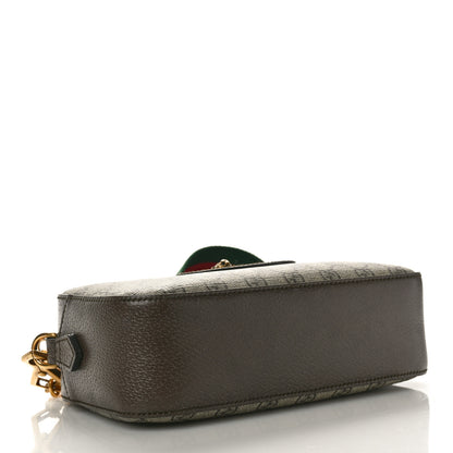 Gucci GG Supreme Monogram Web Neo Vintage Shoulder Bag Beige New Acero Crop 4 of 10