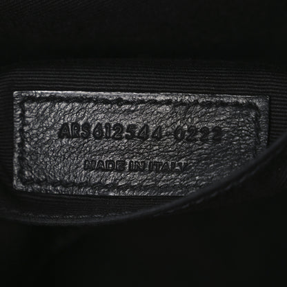 Saint Laurent Calfskin Matelasse Monogram Lou Camera Bag Opyum Red 7 of 12