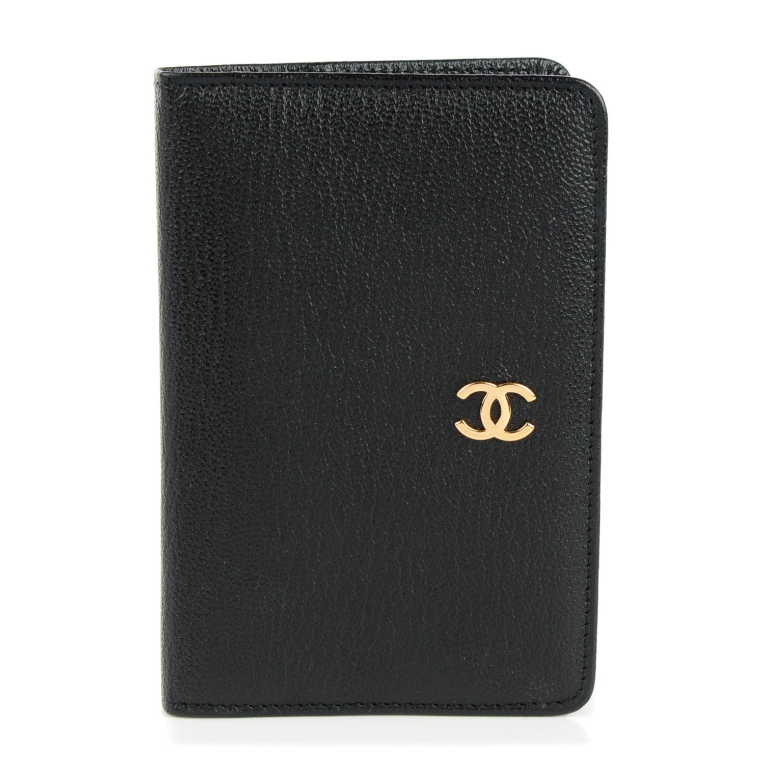 Chanel Goatskin Small Pocket Agenda Cover Black 1 of 8
